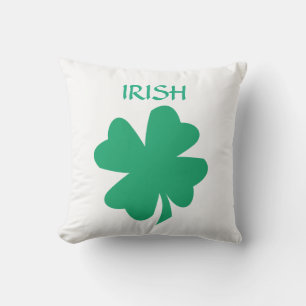 St Patrick's Day Irish Green Kleeblatt Leaf Gesche Kissen