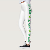 St Patrick's Day Irish Green Kleeblatt Leggings (Links)