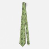 St. Patricks Day Irish Green Neck Tie Krawatte (Vorderseite)