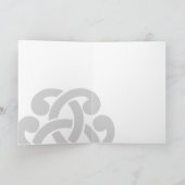 St Patricks Day Irish Hand Heart Kleeblatt Card Karte (Innenseite)