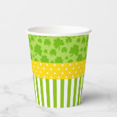 St Patrick's Day Irish Holiday Boy Baby Shower Pappbecher (Rückseite)
