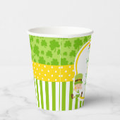St Patrick's Day Irish Holiday Boy Baby Shower Pappbecher (Rechts)