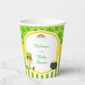 St Patrick's Day Irish Holiday Boy Baby Shower Pappbecher (Vorderseite)