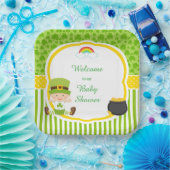 St Patrick's Day Irish Holiday Boy Baby Shower Pappteller (Party)