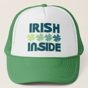 St Patricks Day Irish Inside Truckerkappe