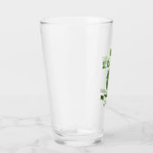 St Patricks Day Irish Kleeblatt Clover Liebe Pint Glas (Rechts)