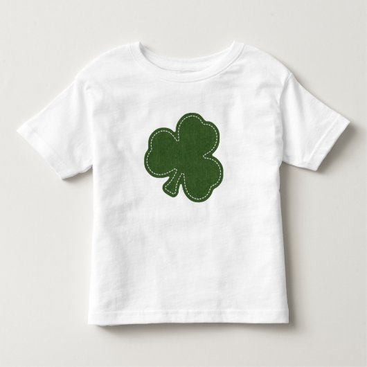 St Patrick's Day Irish Kleeblatt Kleinkind T-shirt (Vorderseite)