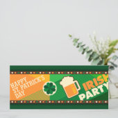 St Patrick's Day Irish Kleeblatt Party (Stehend Vorderseite)