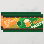 St Patrick's Day Irish Kleeblatt Party (Vorne/Hinten)