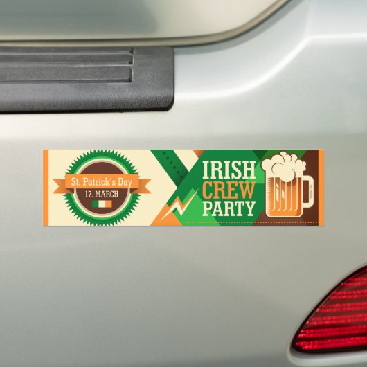 St Patrick's Day Irish Kleeblatt Party Autoaufkleber (Auf Auto)