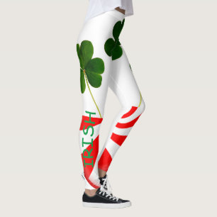 St Patrick's Day Irish Kleeblatt Peppermint 2020 Leggings