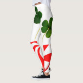 St Patrick's Day Irish Kleeblatt Peppermint 2020 Leggings (Links)