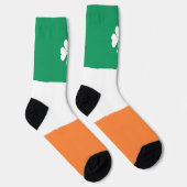 St Patricks Day Irish Kleeblatt Socken (Rechts)