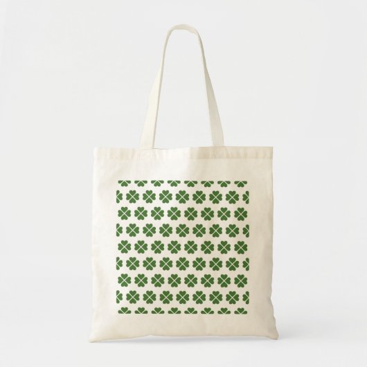 St Patrick's Day Irish Kleeblatt Tote Bag Tragetasche (Vorne)
