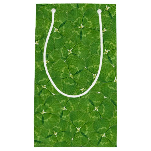 St. Patrick's Day Irish Kleeblatts Kleine Geschenktüte (Vorderseite)