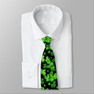 St. Patrick's Day Irish Kleeblatts MusterLeggings Krawatte