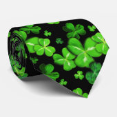 St. Patrick's Day Irish Kleeblatts MusterLeggings Krawatte (Gerollt)
