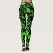 St. Patrick's Day Irish Kleeblatts MusterLeggings Leggings (Rückseite)