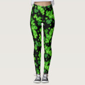 St. Patrick's Day Irish Kleeblatts MusterLeggings Leggings (Vorderseite)