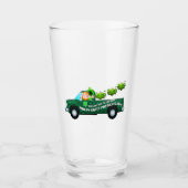 St Patricks Day Irish Leprechaun Funny Beer Pint Glas (Vorderseite)
