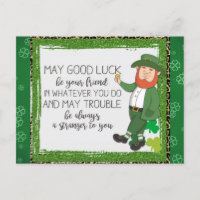 St Patricks Day Irish Leprechaun Green Kleeblatt