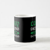 St Patrick's Day Irish Lucky Drinking nicht wasche Kaffeetasse (Mittel)