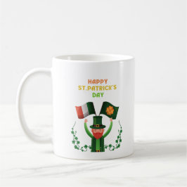 St. Patricks Day Irish- Lucky Irish Kleeblatt Kaffeetasse