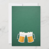 St. Patrick's Day Irish Party Einladung (Rückseite)