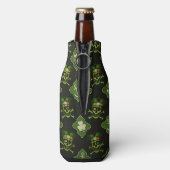 St. Patrick's Day Irish Pirate Flasche Cooler Flaschenkühler (Flasche Rückseite)