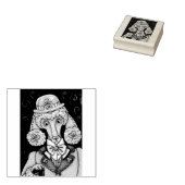 ST. PATRICK'S DAY IRISH POODLE, HUND RUBBER BRIEFM GUMMISTEMPEL (Stempel)