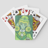 ST. PATRICK'S DAY IRISH POODLE PLAYING CARDS Poker Spielkarten (Rückseite)