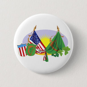 St. Patrick's Day Irish Pride Button