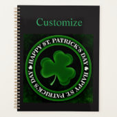 St. Patrick's Day Irish Pride Planer (Vorderseite)