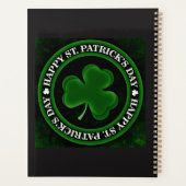 St. Patrick's Day Irish Pride Planer (Rückseite)