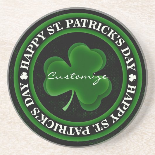 St. Patrick's Day Irish Pride Untersetzer (Vorne)
