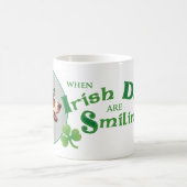 St. Patrick's Day Irish Red & White Setter Kaffeetasse (Mittel)
