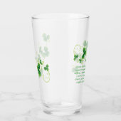 St. Patrick's Day Irish Sessing Pint Glass Glas (Rechts)
