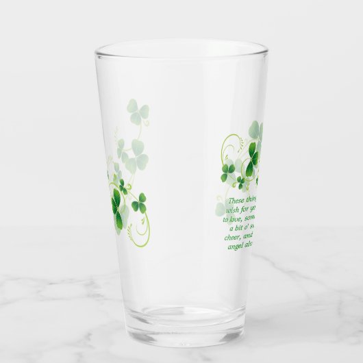 St. Patrick's Day Irish Sessing Pint Glass Glas (Rechts)