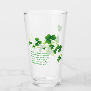 St. Patrick's Day Irish Sessing Pint Glass Glas