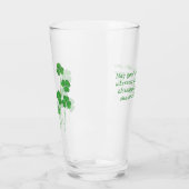St. Patrick's Day Irish Sessing Pint Glass Glas (Links)