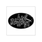 St Patrick's Day Irish Sessings Gummistempel (Prägung)