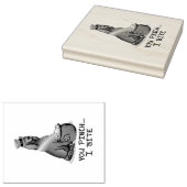 St. Patrick's Day Irish Setter Dog (rot 1) Funny Gummistempel (Stempel)