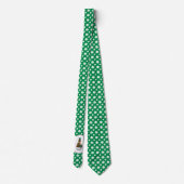 St. Patrick's Day Irish Setter Dog (rot 1) Funny Krawatte (Rückseite)
