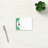 St. Patrick's Day Irish Setter Dog (rot 1) Funny Post-it Klebezettel (Büro)