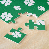 St. Patrick's Day Irish Setter Dog (rot 1) Funny Puzzle (Seite)