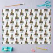 St. Patrick's Day Irish Setter Dog (rot 1) Funny Seidenpapier (Basteln)