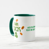 St. Patrick's Day Irish Sie eine Viel Glück Tasse (Vorderseite Links)