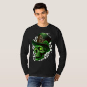 St Patrick's Day Irish skeleton leprechaun 2 T-Shirt (Vorne ganz)