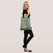 ST. PATRICK'S DAY IRISH SQUIRREL TOTE BAG TASCHE (Am Model)