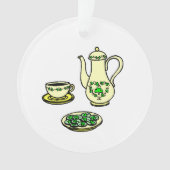 St. Patrick's Day Irish Tea Set Ornament (Vorderseite)